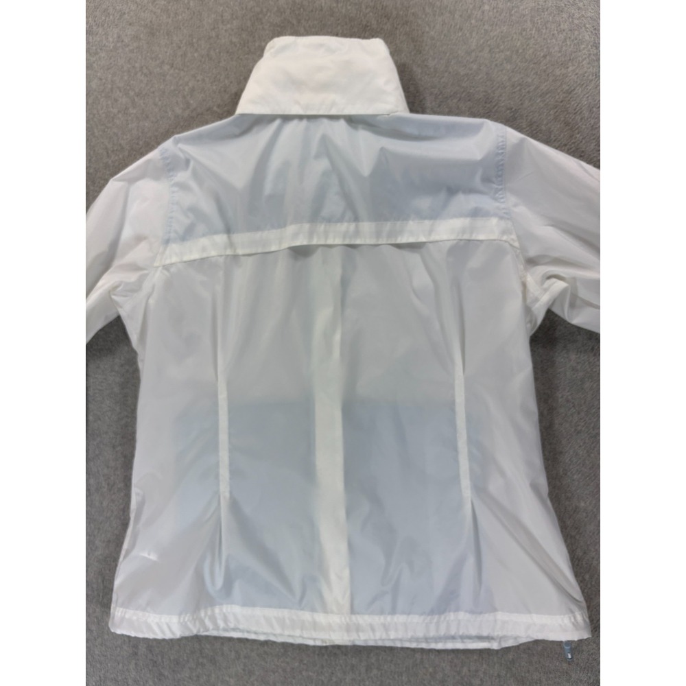 Columbia Performance Water Resistance Hooded Rain Jacket (Women's XL) White - Picture 12 of 12